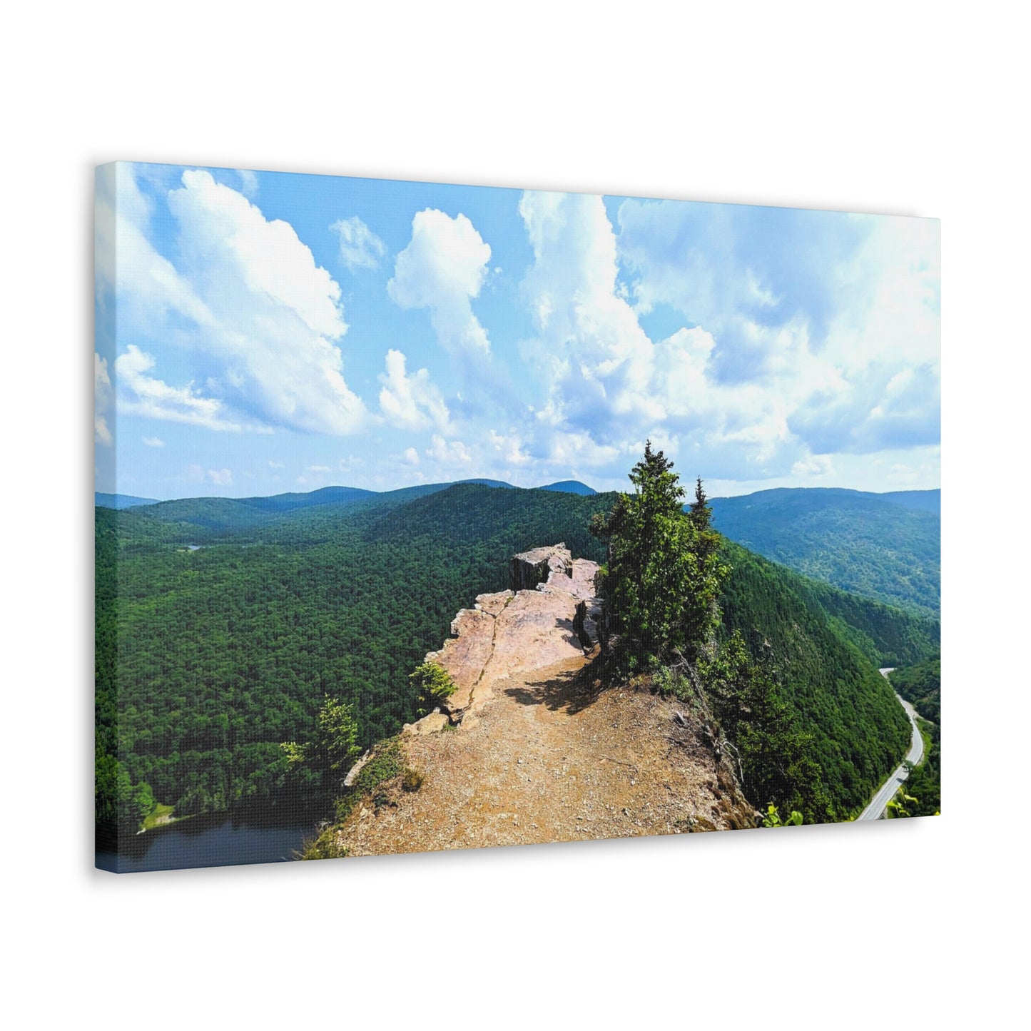 Table Rock Canvas Art Print