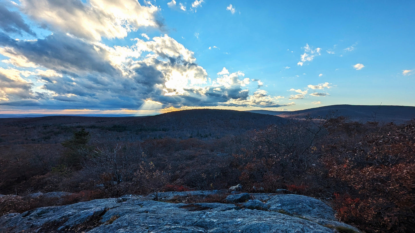 Bear Mountain Sunset Canvas Art Print