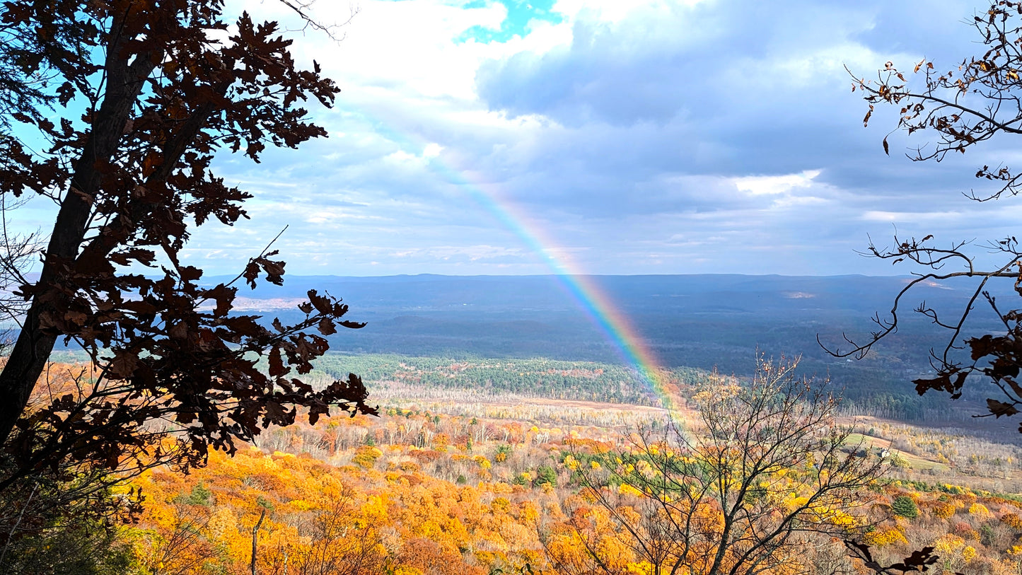 Appalachian Trail Rainbow Canvas Art Print