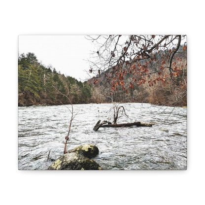 Houstatonic and Tenmile River Canvas Art Print