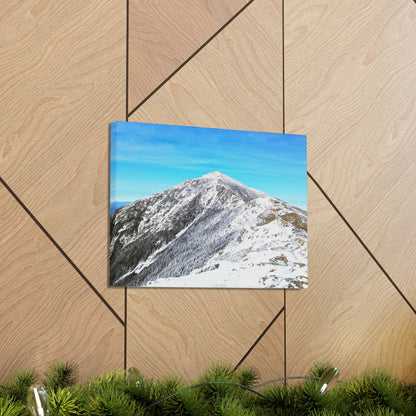 Mount Lincoln Winter Canvas Art Print