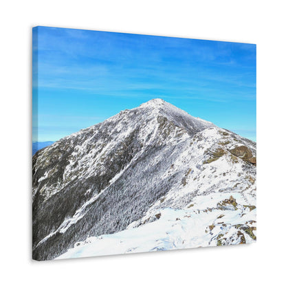 Mount Lincoln Winter Canvas Art Print