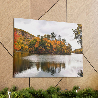Merimere Reservoir Canvas Art Print