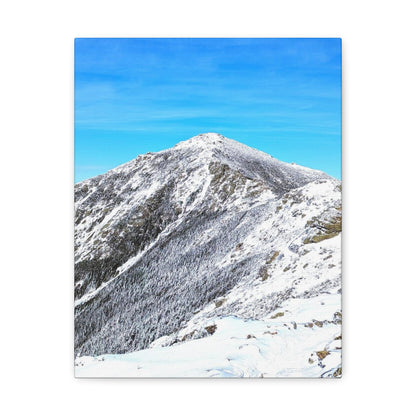 Mount Lincoln Winter Canvas Art Print