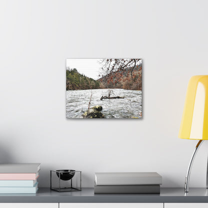 Houstatonic and Tenmile River Canvas Art Print