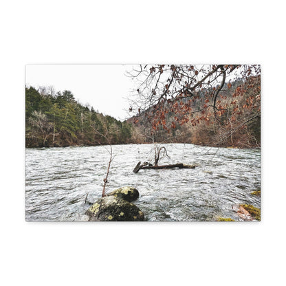 Houstatonic and Tenmile River Canvas Art Print