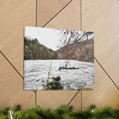 Houstatonic and Tenmile River Canvas Art Print