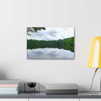 Lake Wintergreen Canvas Art Print