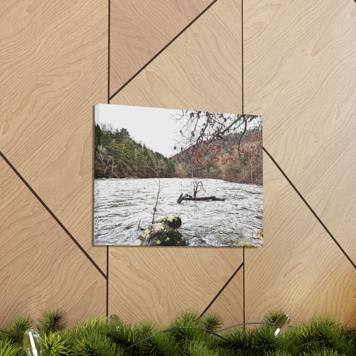 Houstatonic and Tenmile River Canvas Art Print