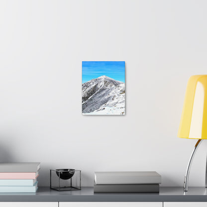 Mount Lincoln Winter Canvas Art Print