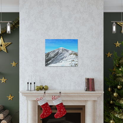 Mount Lincoln Winter Canvas Art Print