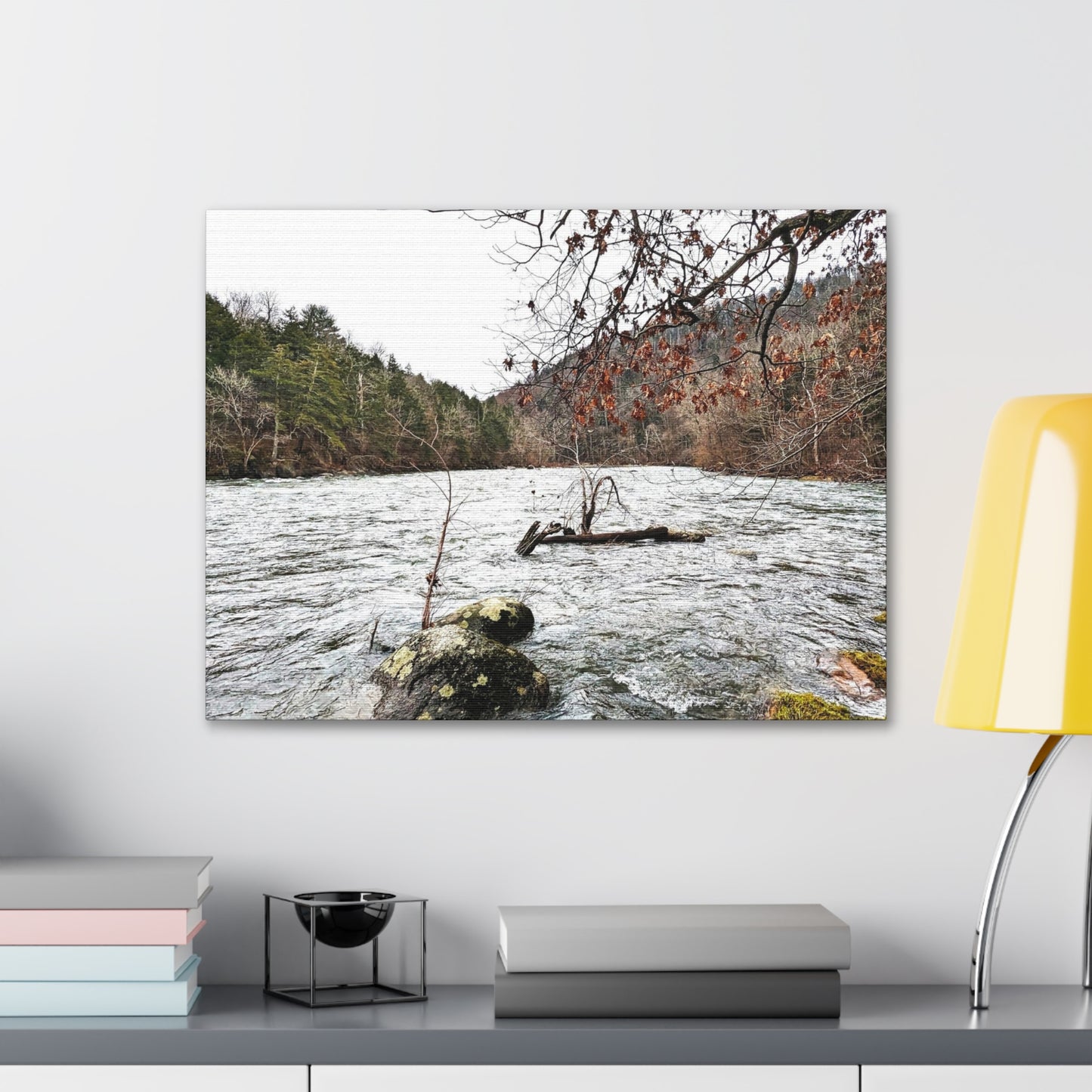 Houstatonic and Tenmile River Canvas Art Print