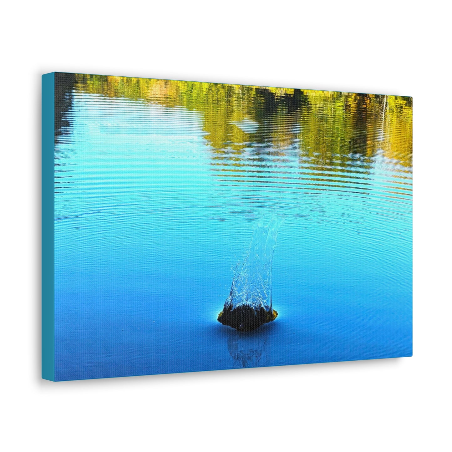 Saugatuck Splash Canvas Art Print