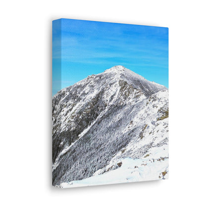 Mount Lincoln Winter Canvas Art Print