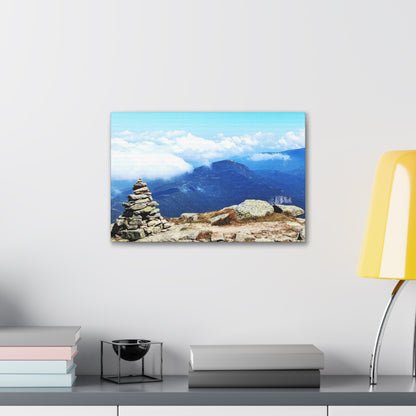 Mount Lafeyette Summit Canvas Art Print