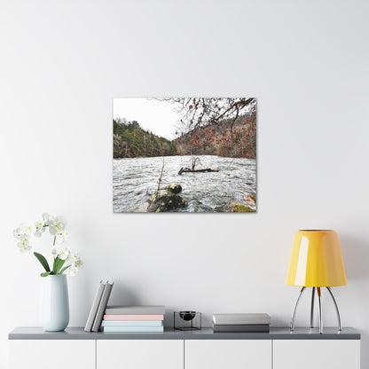 Houstatonic and Tenmile River Canvas Art Print