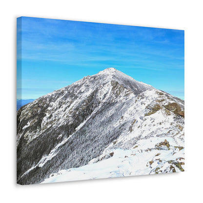 Mount Lincoln Winter Canvas Art Print