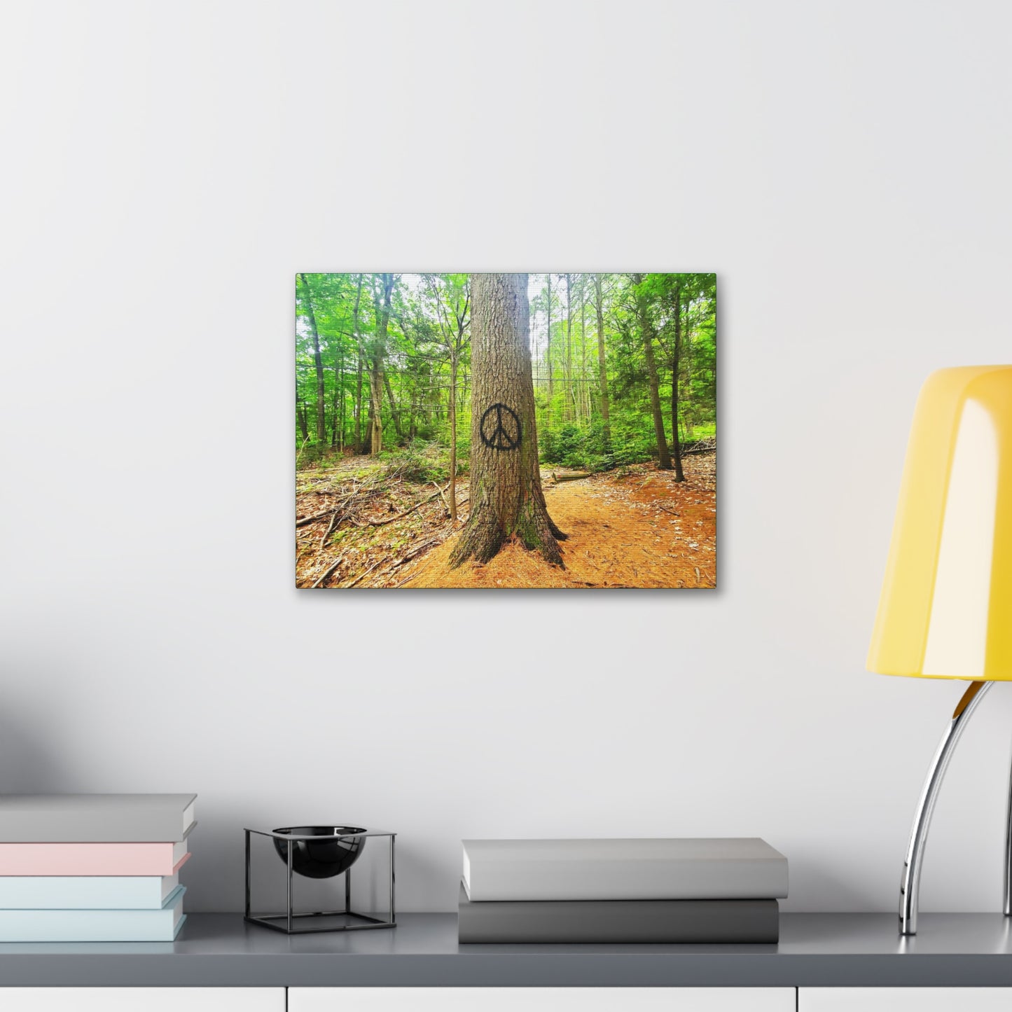 Peace Tree Canvas Art Print