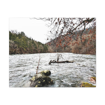 Houstatonic and Tenmile River Canvas Art Print